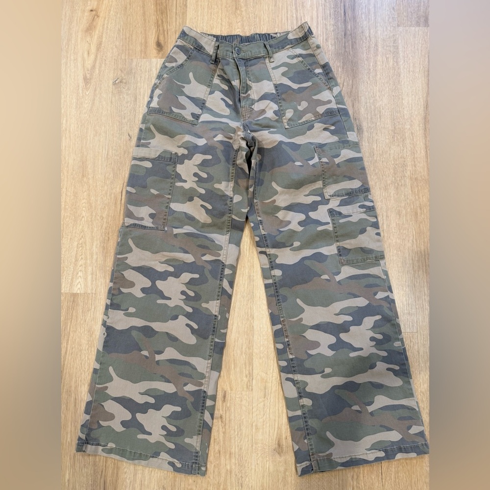 Viral No Boundaries Wide Leg Cargo Pants